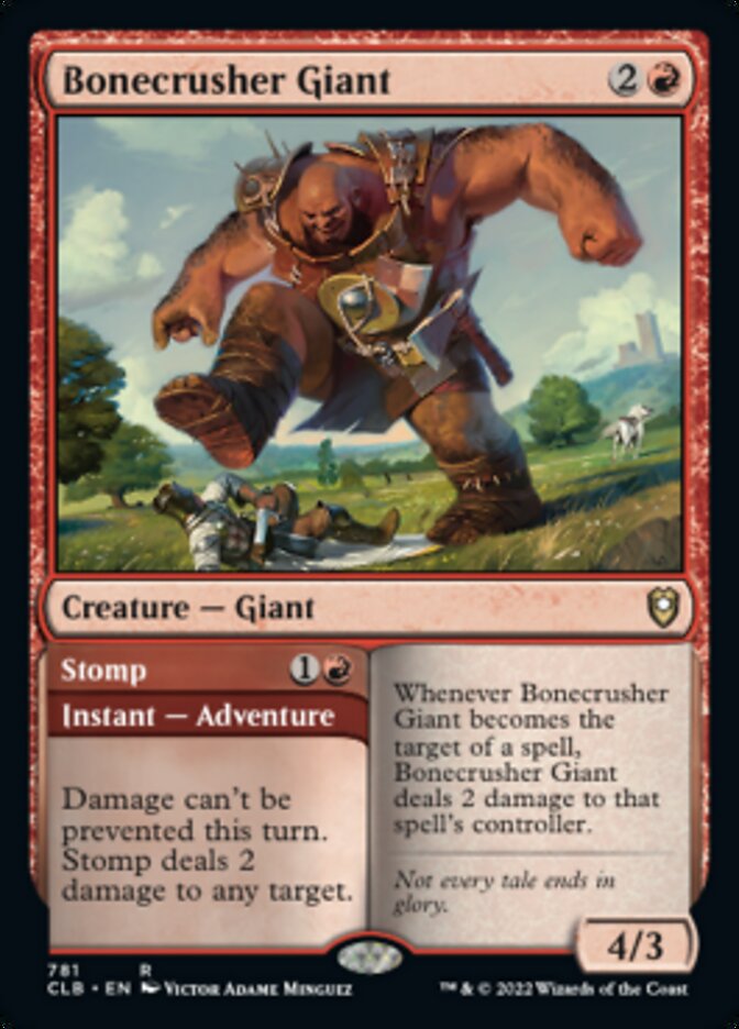 Bonecrusher Giant |MtG Magic Commander Legends Battle Baldur's Gate |English |NM - Picture 1 of 1